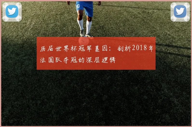 历届世界杯冠军基因:剖析2018年法国队夺冠的深层逻辑